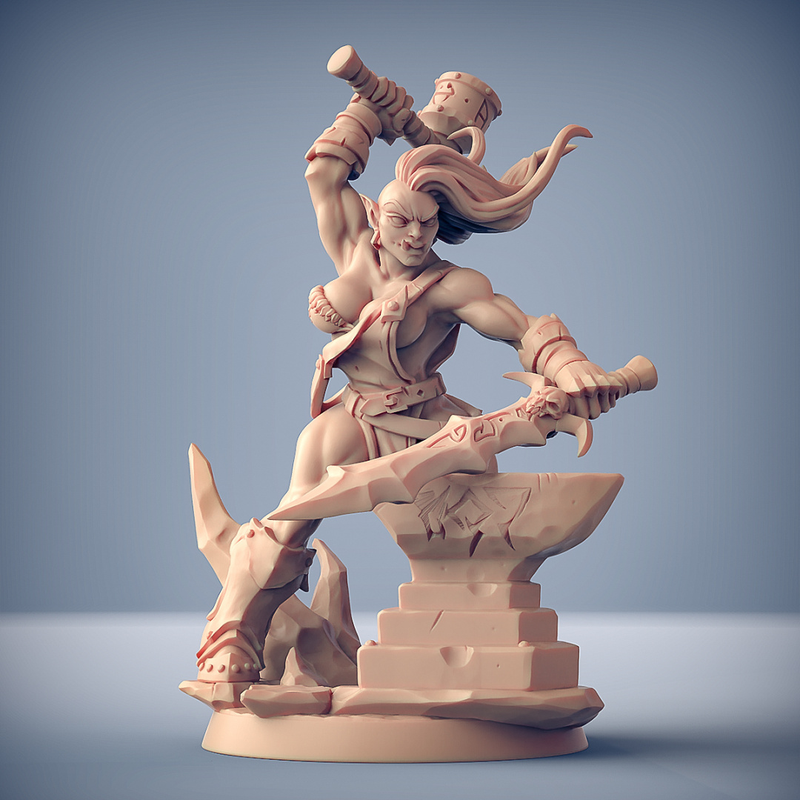 Logranna Helforge 3D-printed model