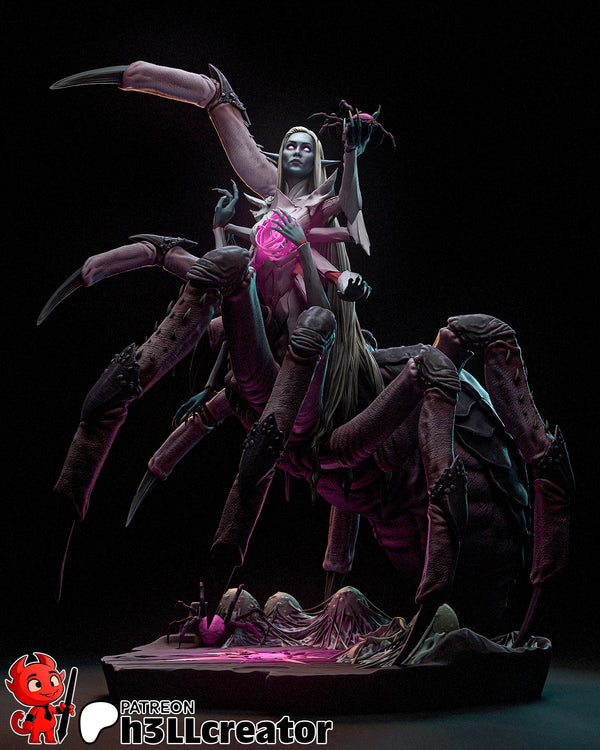 Lolth 3D-printed model