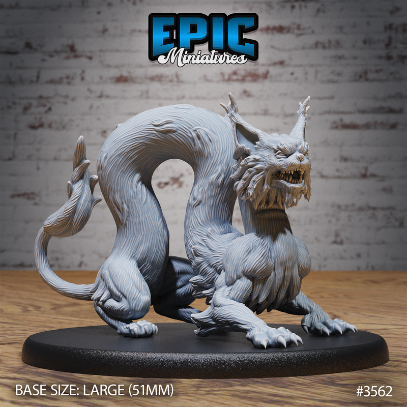 Long Cat 3D-printed model