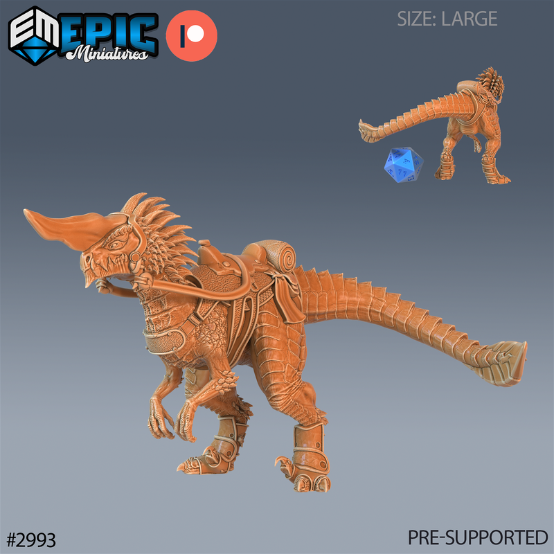 Long Hour Raptor 3D-printed model