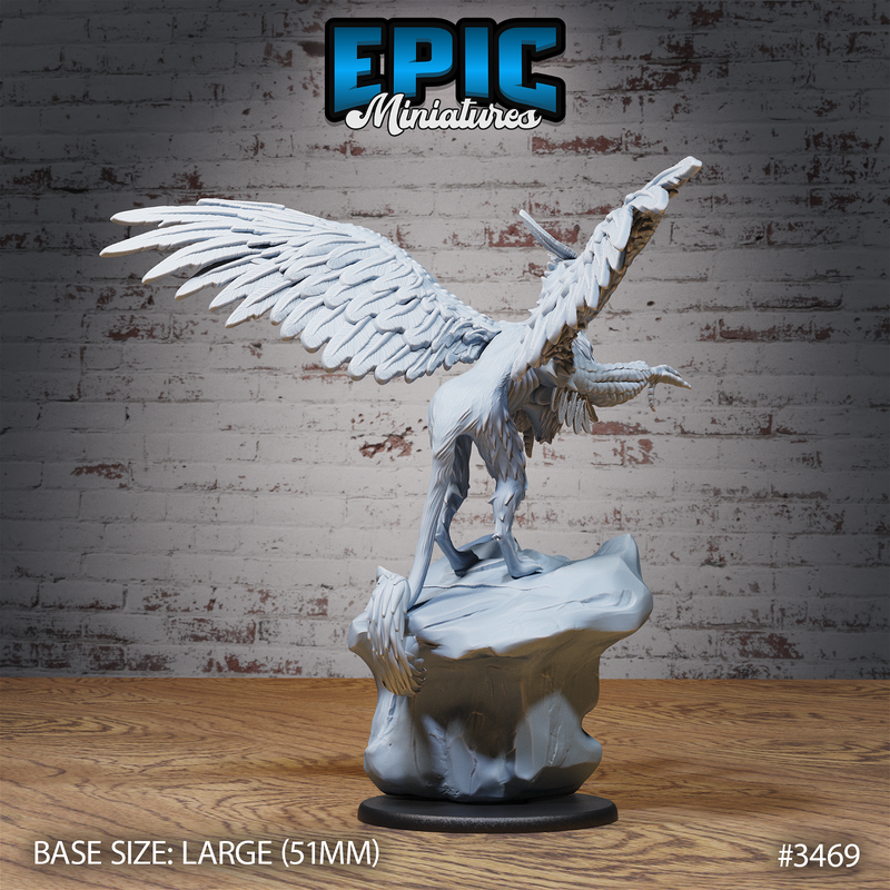 Longbeak Griffin 3D-printed model