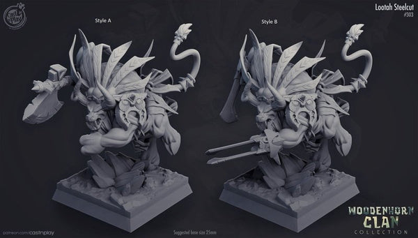 Lootah Steelcut 3D-printed model