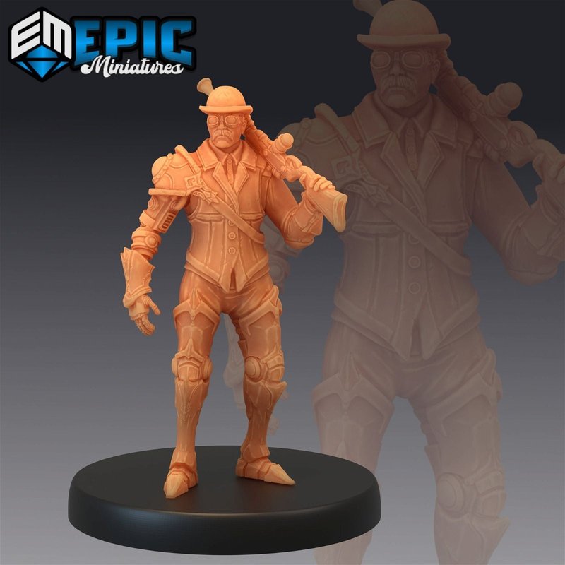 Lord Hamilton 3D-printed model