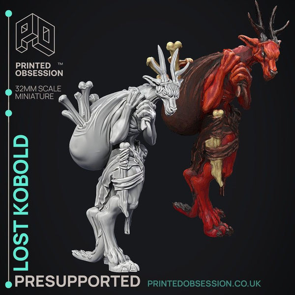 Lost Kobold 3D-printed model