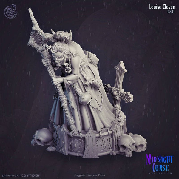 Louise Cloven 3D-printed model