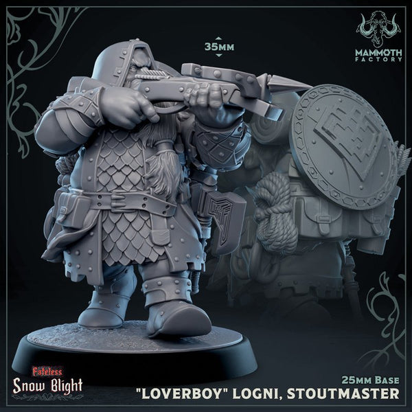 The Seven Stoutmasters 3D-printed model