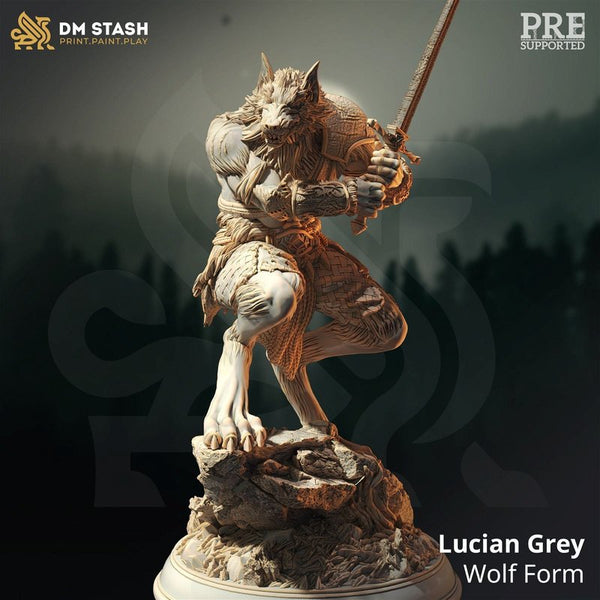 Lucian Grey 3D-printed model