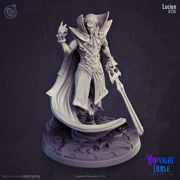 Lucien 3D-printed model