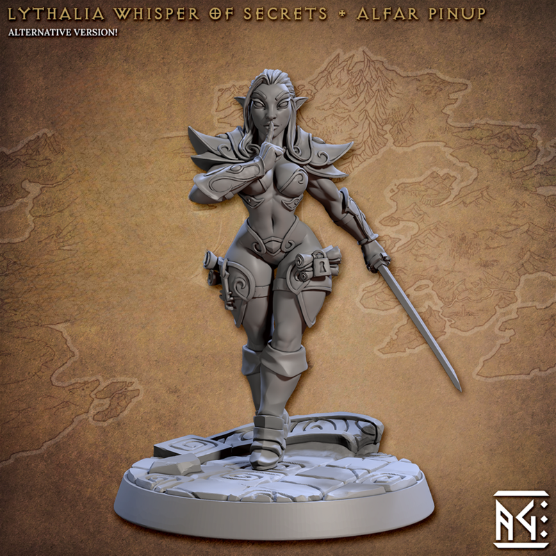 Lythalia The Whisper Of Secrets 3D-printed model