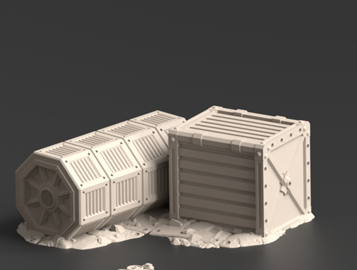 Meridian Space Elevator Containers