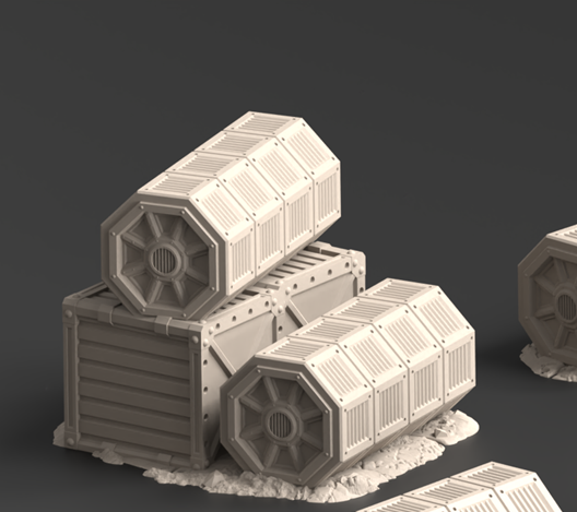 Meridian Space Elevator Containers