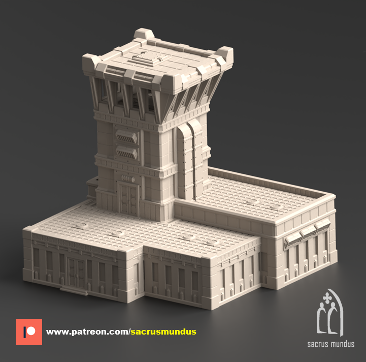 Meridian Space Elevator Control Tower