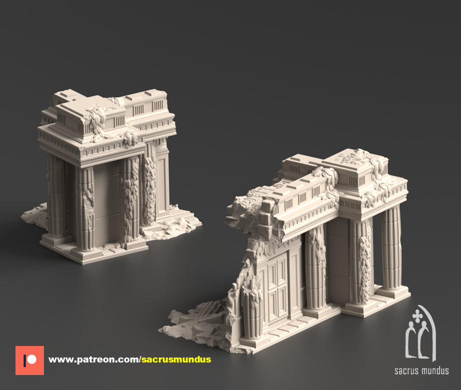 Palimptra Corner Ruins A Set