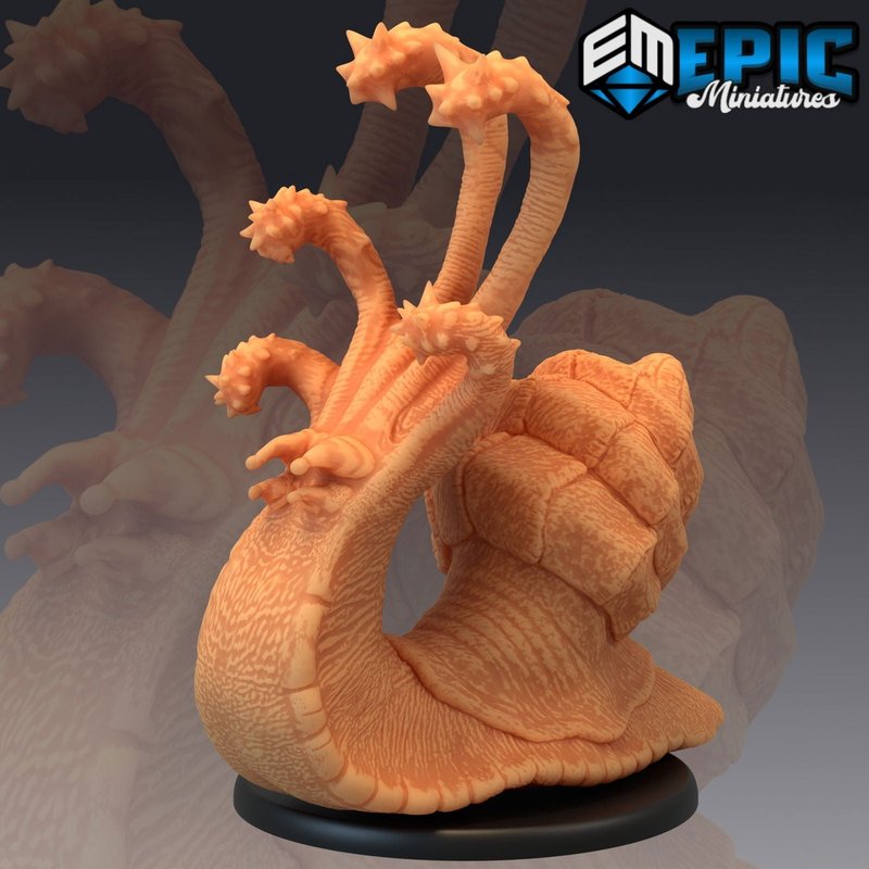 Mace Snail 3D-printed model