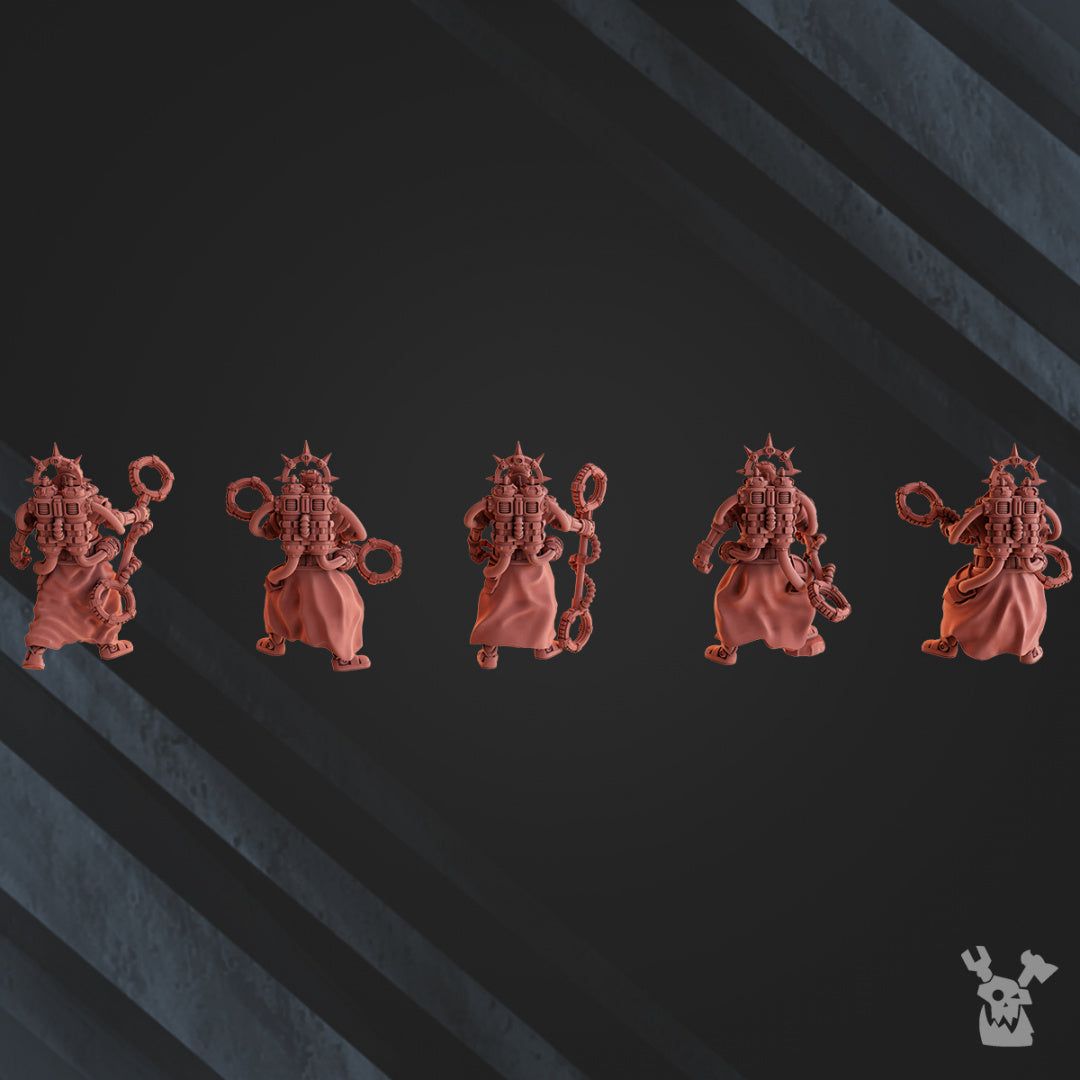 Machine Cult Fulgurite Priests - The Printable Dragon