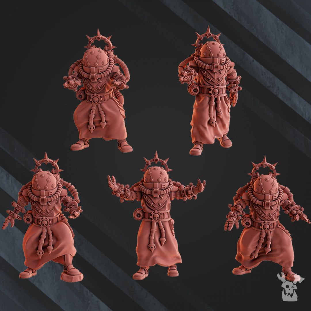 Machine Cult Shock Priests - The Printable Dragon