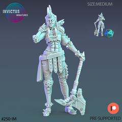 Mad Punk Girl 3D-printed model