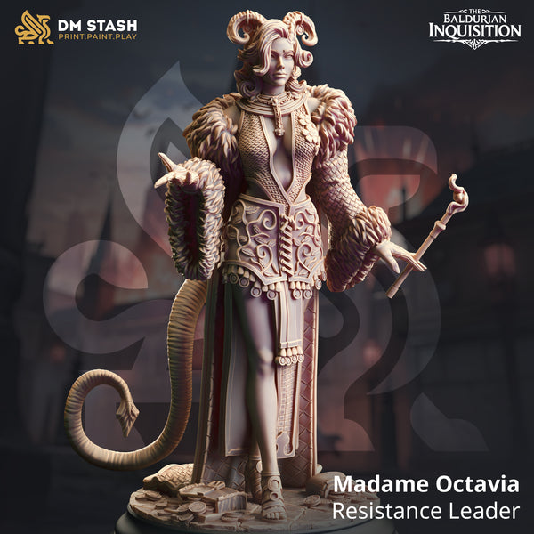 Madame Octavia - Resistance Leader 3D-printed model