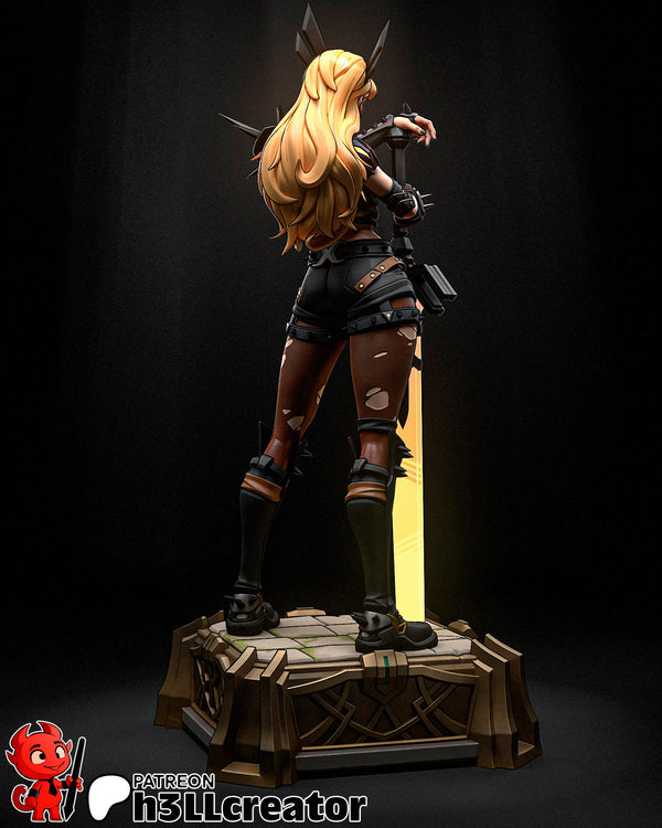 Magik 3D-printed model