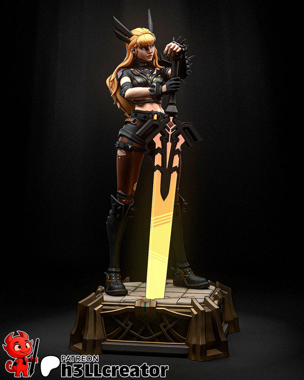 Magik 3D-printed model
