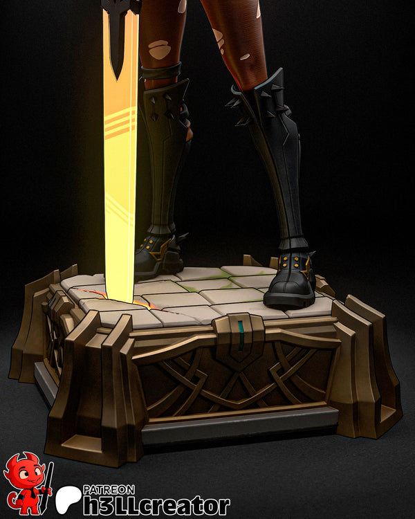 Magik 3D-printed model