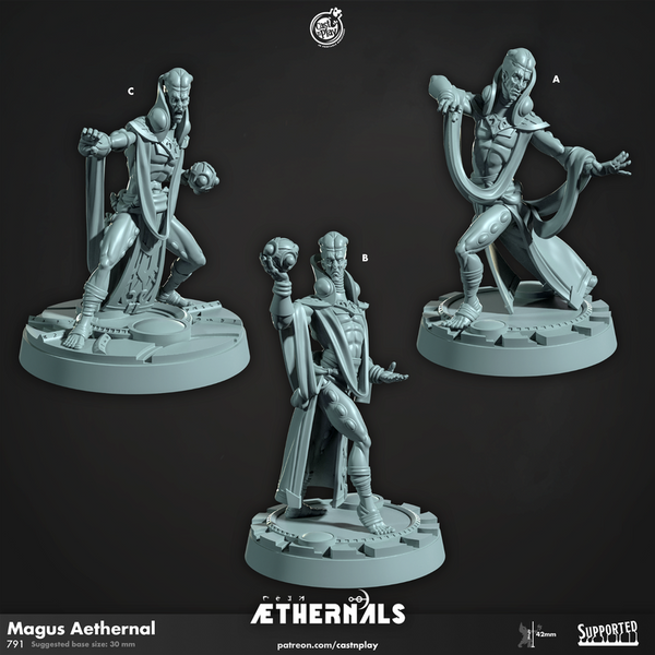 Magus Aethernal 3D-printed model
