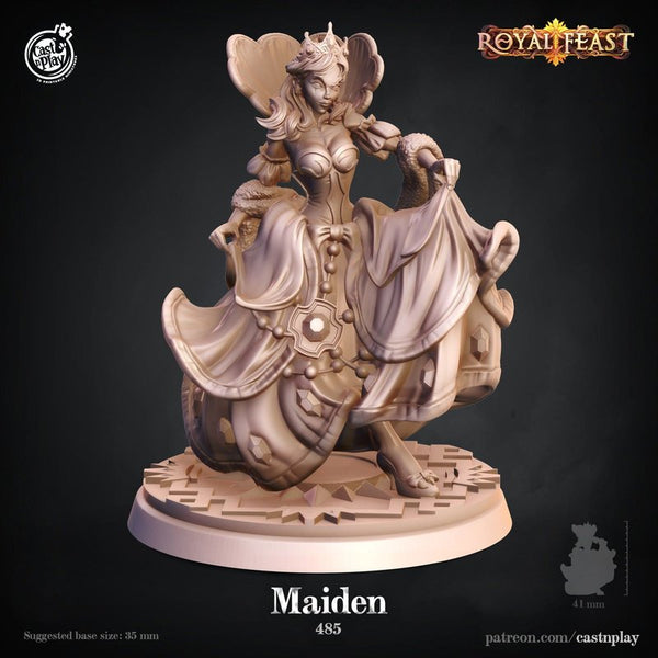 Maiden 3D-printed model