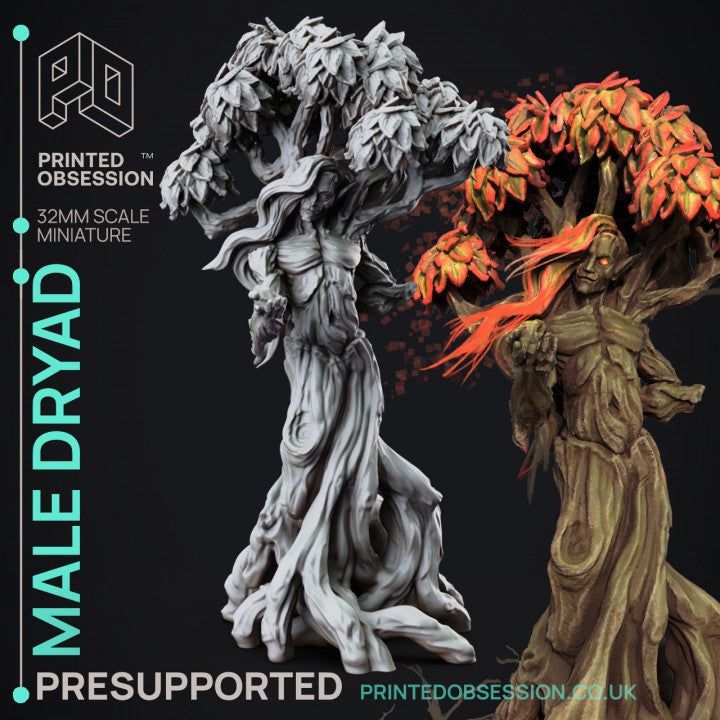 Male Dryad - The Printable Dragon