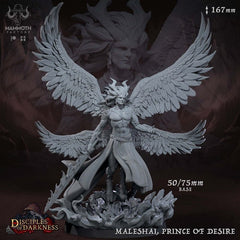 Maleshai Prince of Desire 3D-printed model