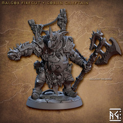 Malgob Firegut 3D-printed model