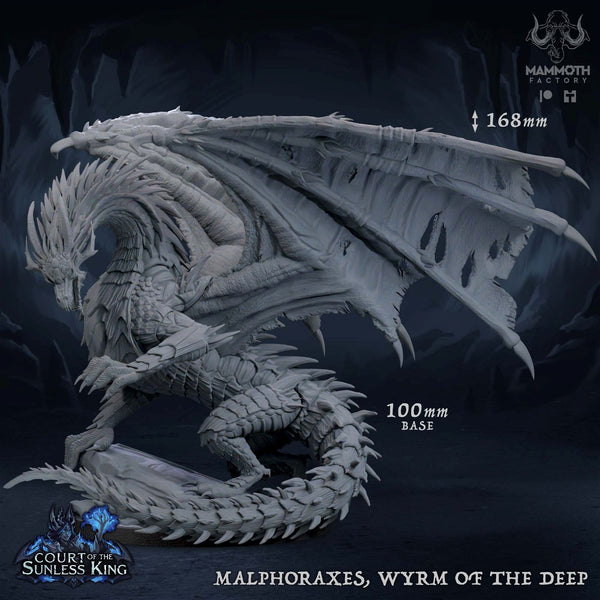 Malphoraxes Wyrm Of The Deep - The Printable Dragon