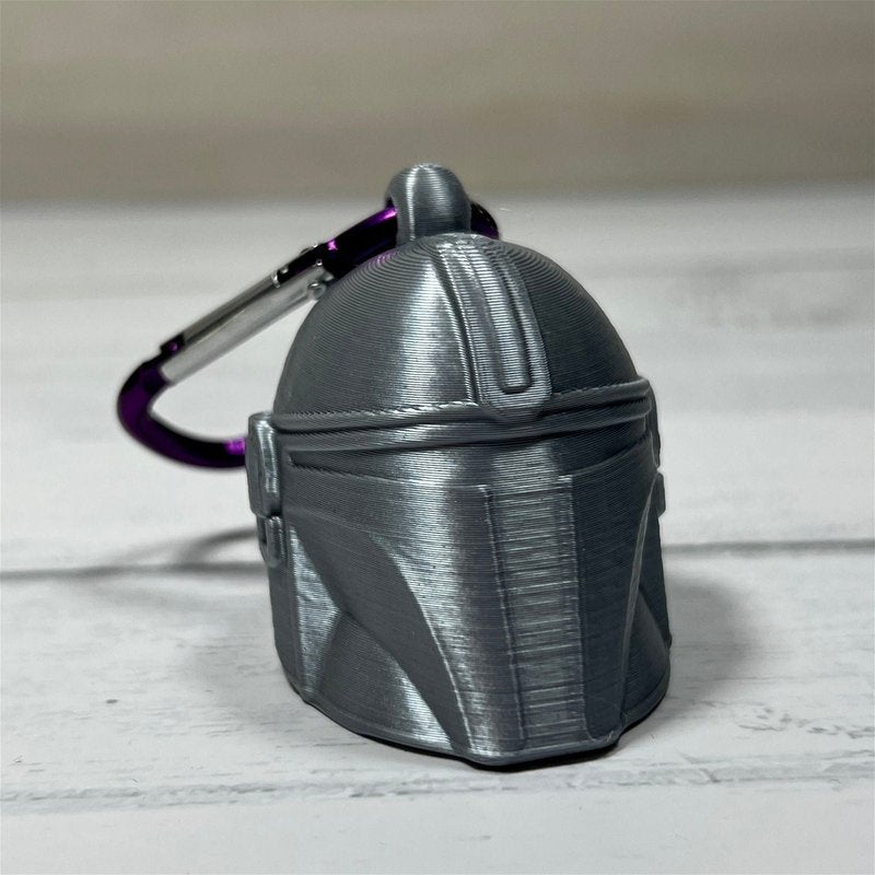 Mando Helmet Keychain