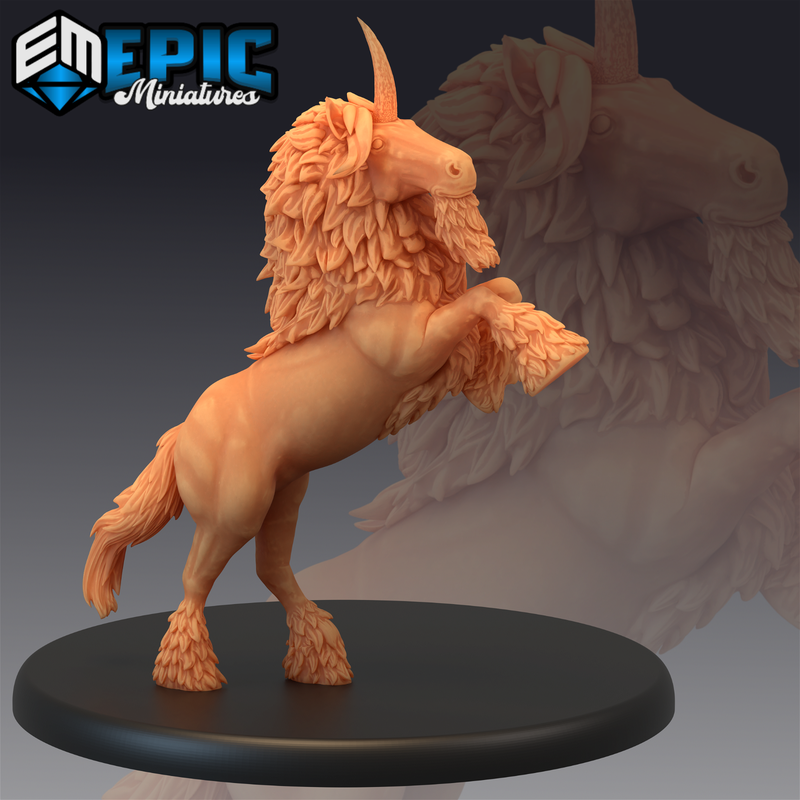Manned Unicorn 3D-printed model