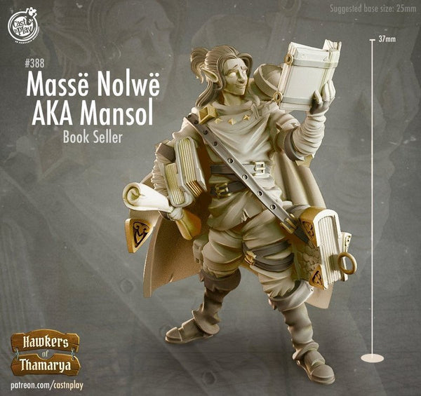 Mansol The Book Sellar 3D-printed model