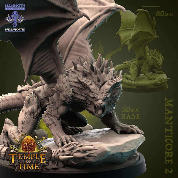Manticore 3D-printed model