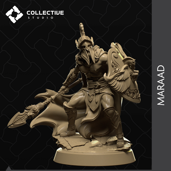 Maraad 3D-printed model