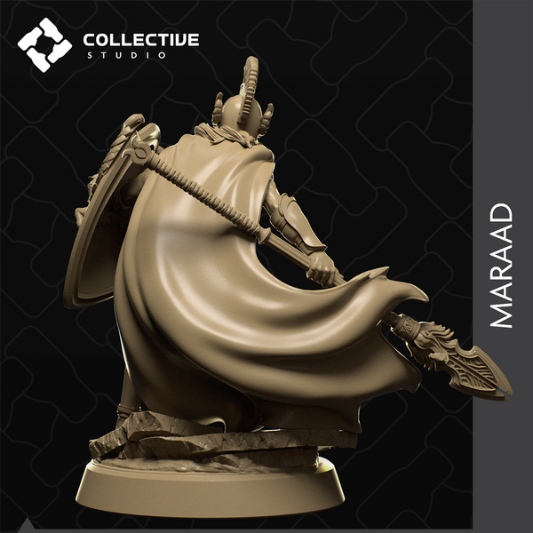Maraad 3D-printed model