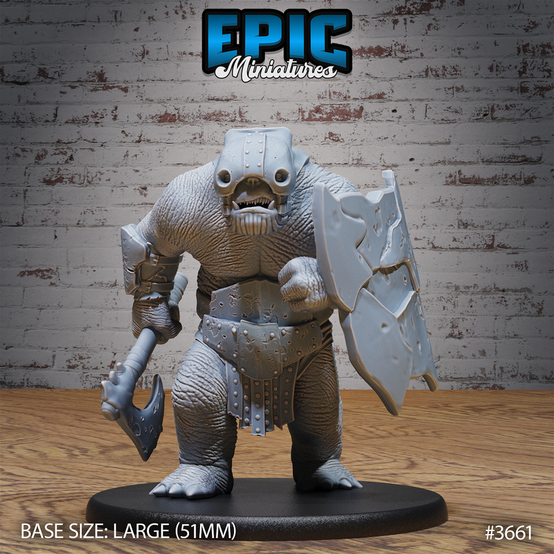 Marauder Troll 3D-printed model
