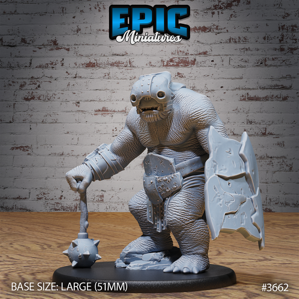 Marauder Troll 3D-printed model