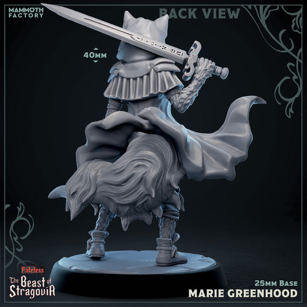 Marie Greenwood 3D-printed model