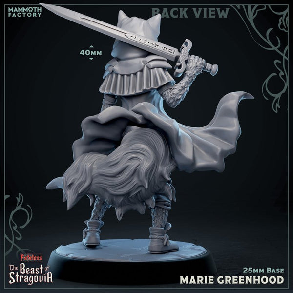 Marie Greenwood 3D-printed model