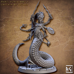 Maril Pureblood - Setrek Captain 3D-printed model