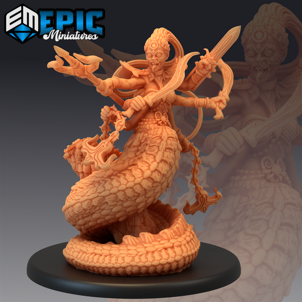 Marilith 3D-printed model