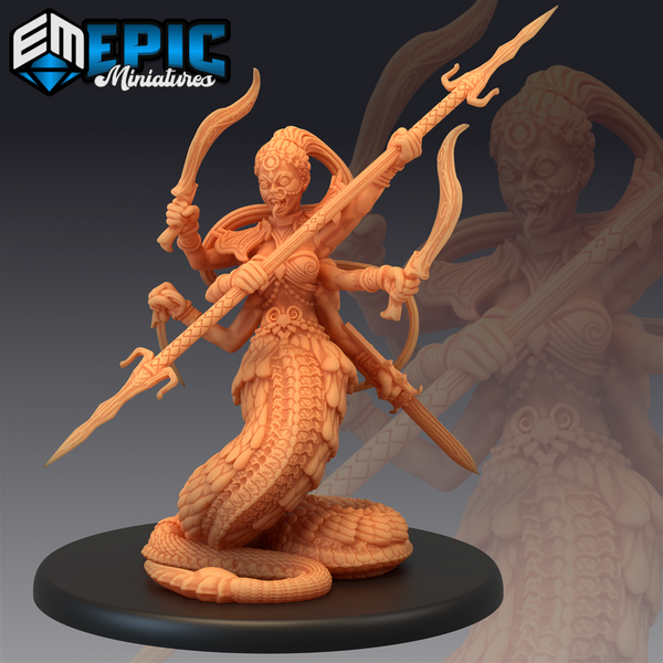 Marilith 3D-printed model