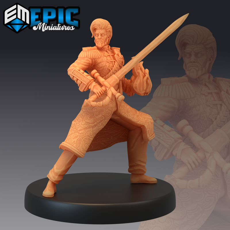 Marine Admiral 3D-printed model