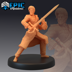Marine Admiral 3D-printed model