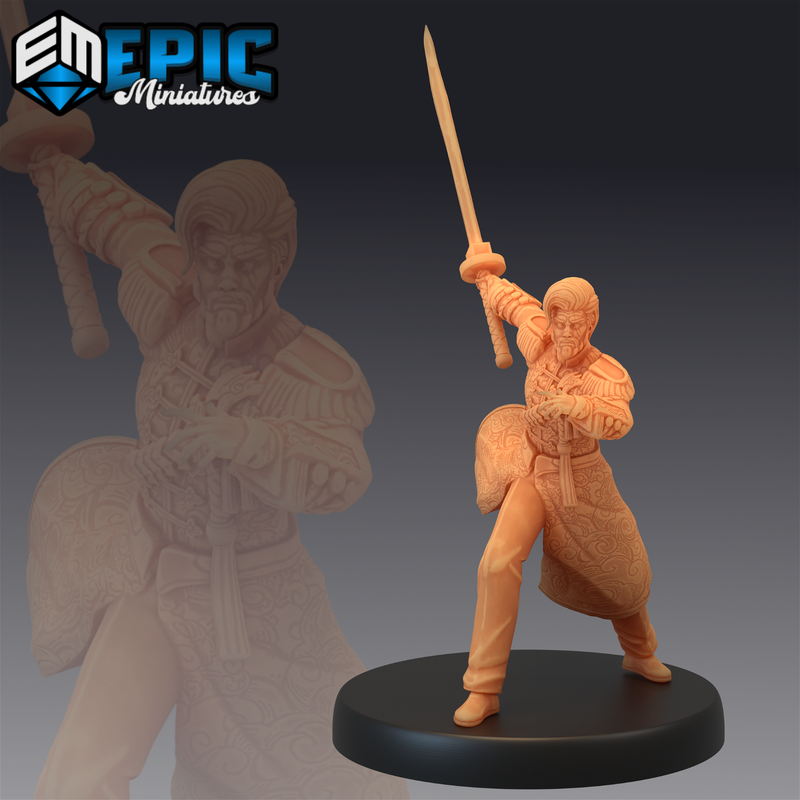 Marine Admiral 3D-printed model