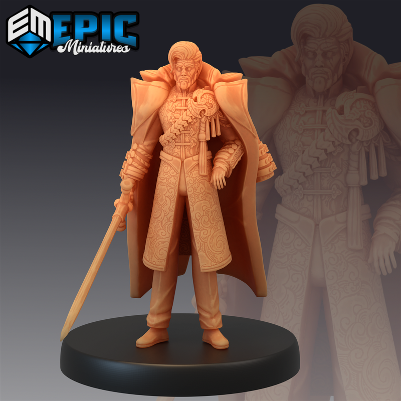 Marine Admiral 3D-printed model