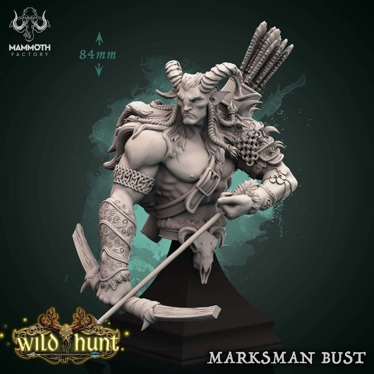 Marksman Bust - The Printable Dragon