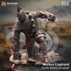 Markus Craghand - Earth Elemi Crusher 3D-printed model